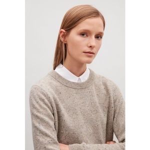 NEVER WORN! COS speckled jumper
